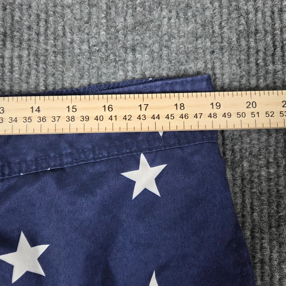Bioworld Mens American Flag Board Shorts‎ USA Stars Stripes Swim Trunks 2XL